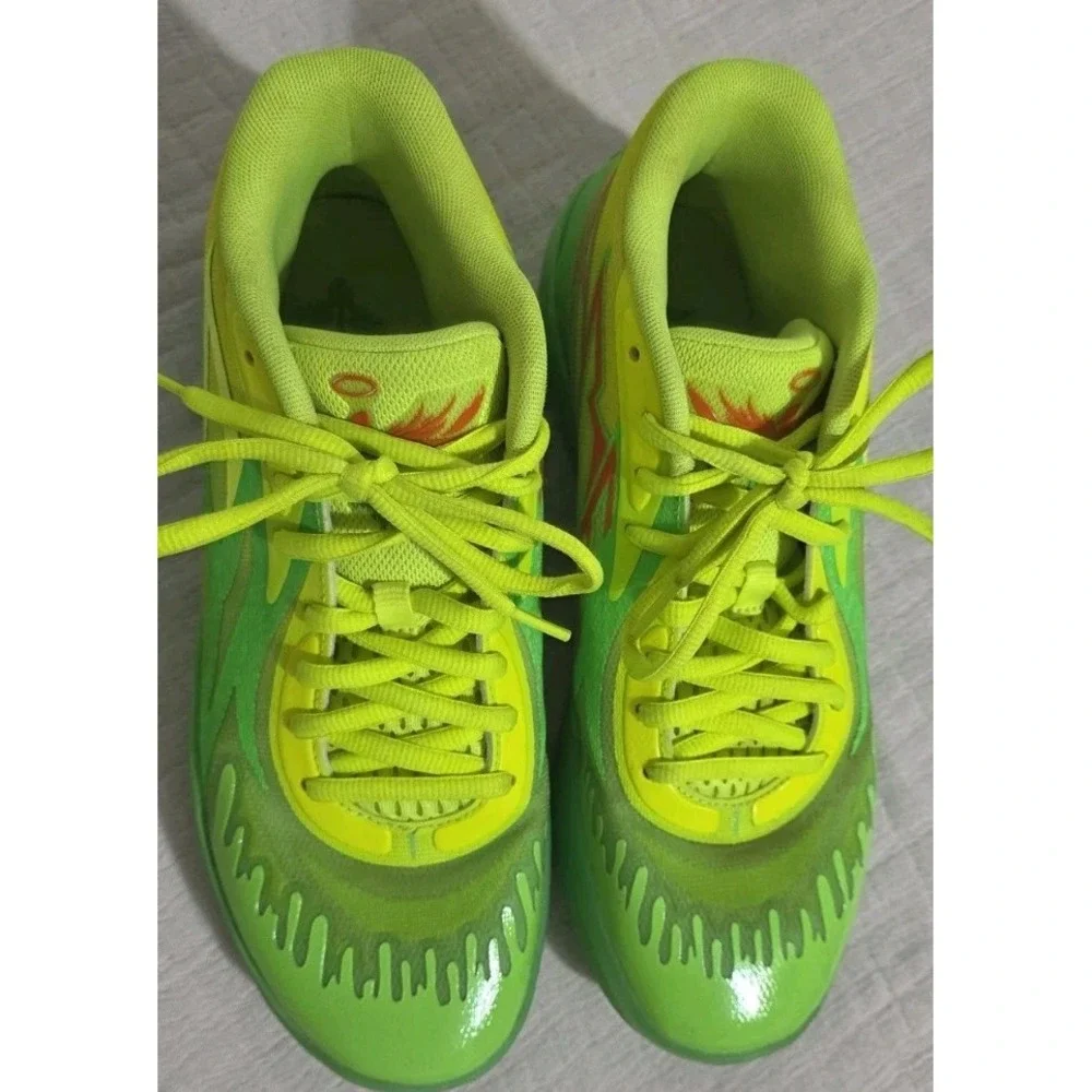 Puma LaMelo Ball MB.02 Slime Nickelodeon Mens‎ 377584-01 EUC - Picture 2 of 7